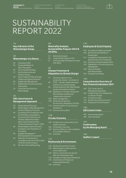 wienerberger Sustainability Report 2022
