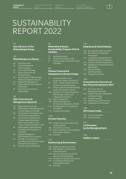 Wienerberger Sustainability Report 2022