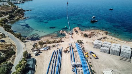 Aegina potable water supply solution