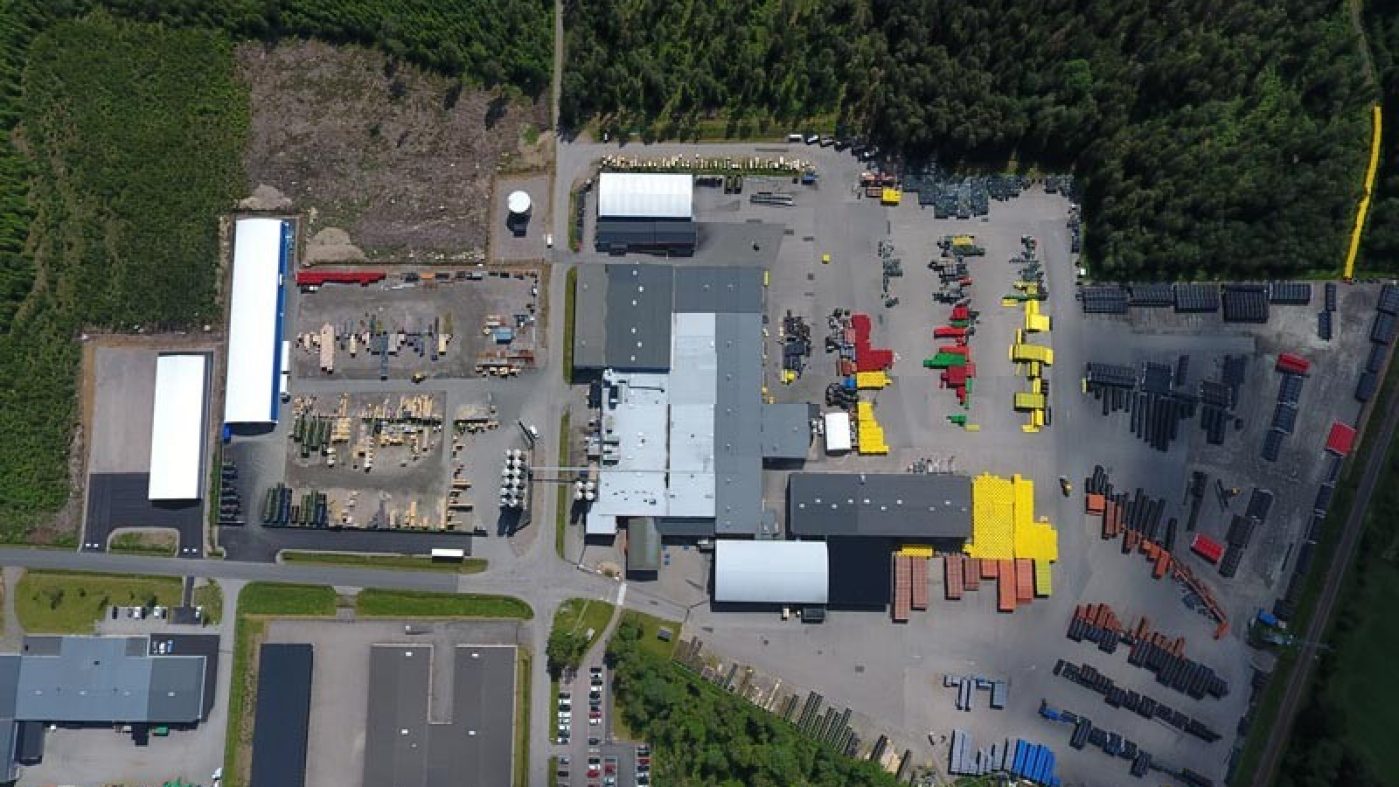 Produktionsstätte in Ljung, Schweden