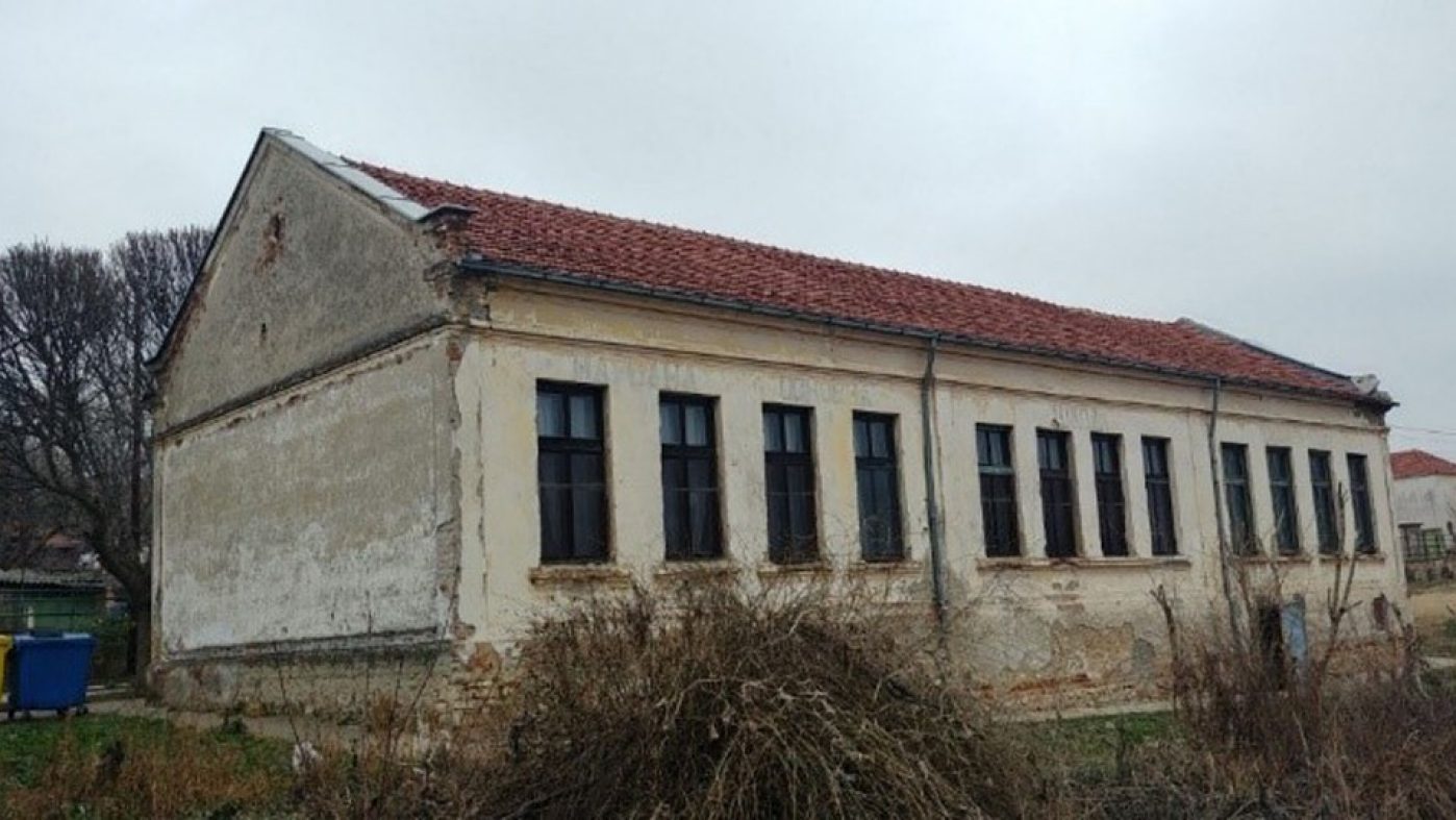 altes Gebäude, Schule, Volksschule, Nordmazedonien