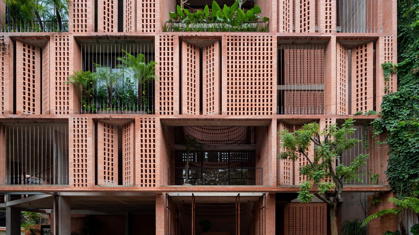 Brick Building, Plants