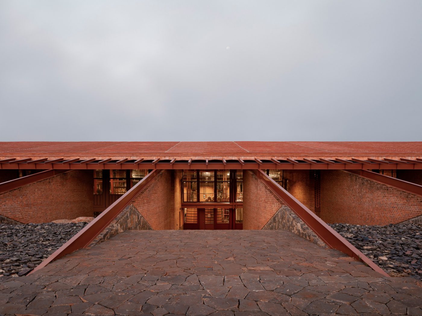 Warehouse and Offices in Jalisco Brick Award 26 Nominee Category Working together