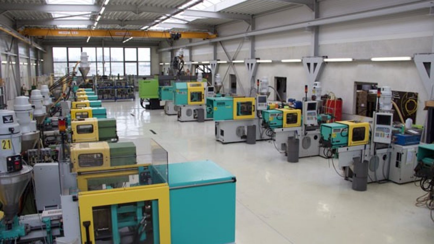 Produktionshalle von innen