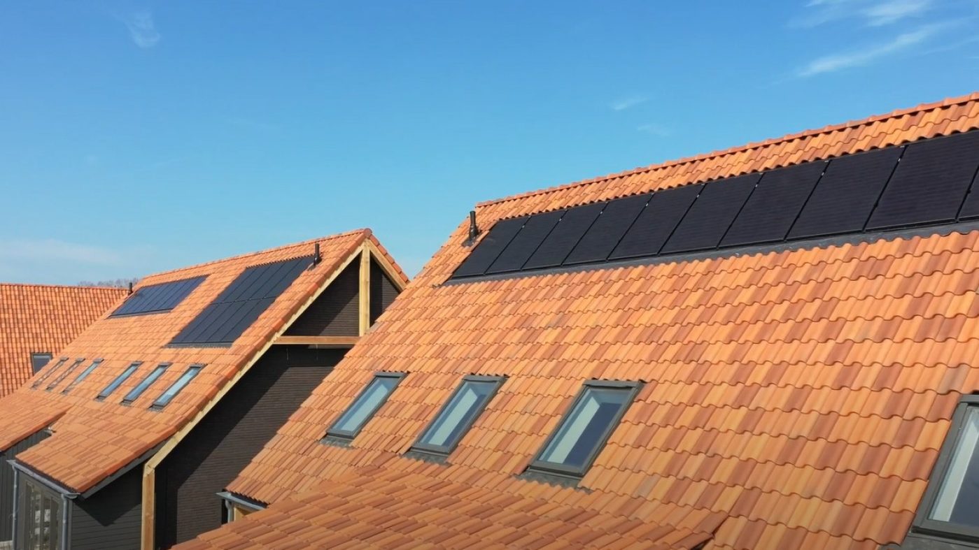 Photovoltaik in einem Dach