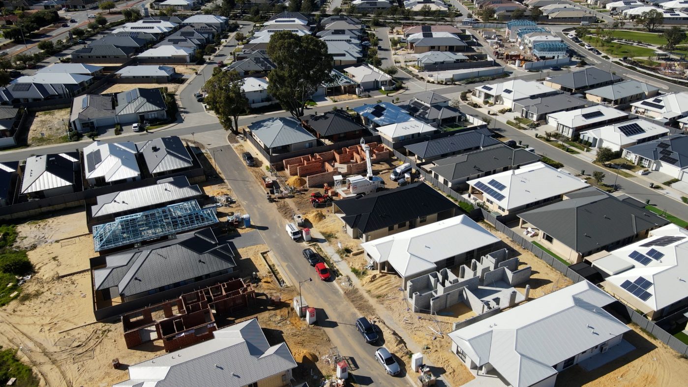 residential area from above