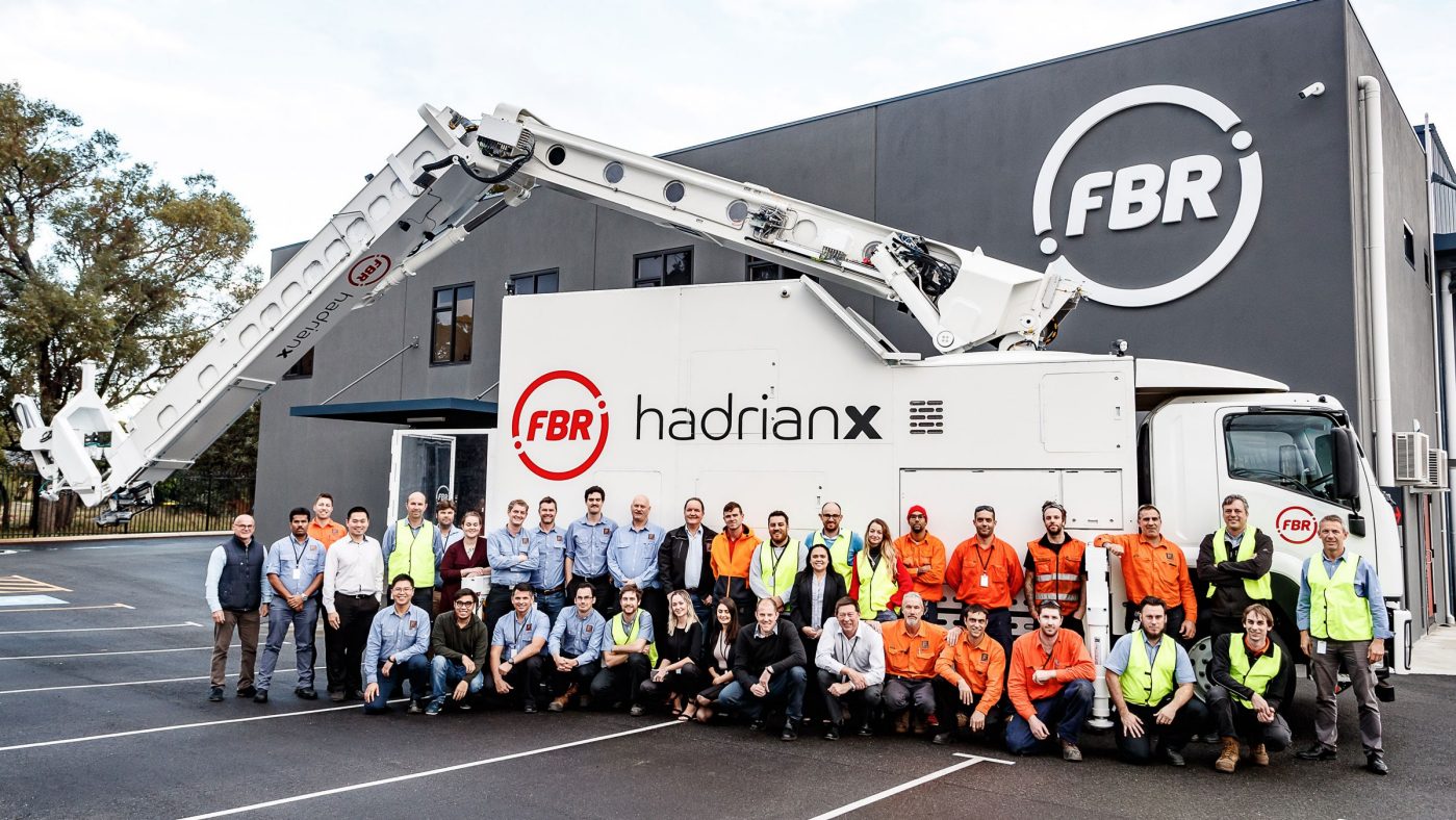 Australian robotics company Fastbrick Robotics Limited