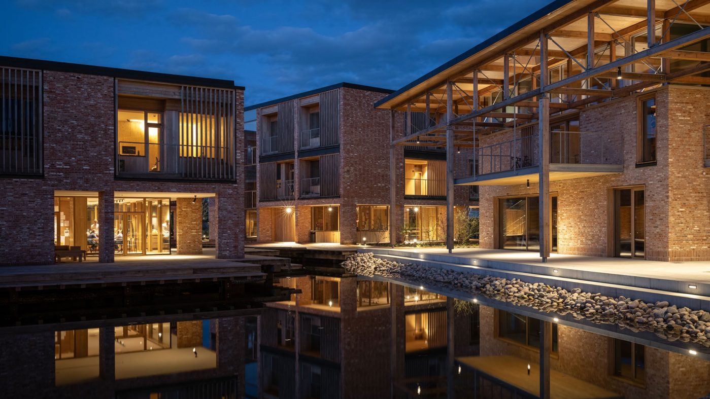 brick building, brick architecture