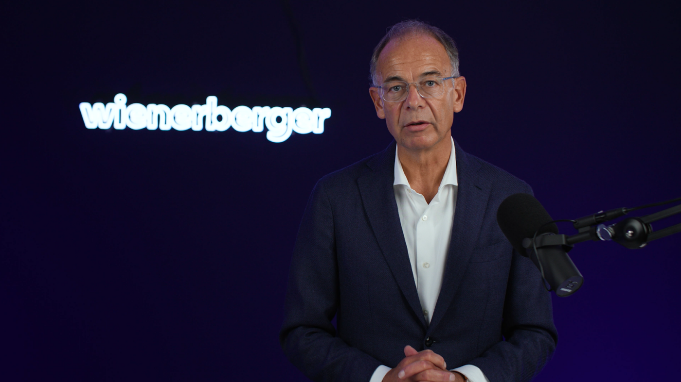 Video: Wienerberger CEO Heimo Scheuch with a current performance update and status of the share buyback program