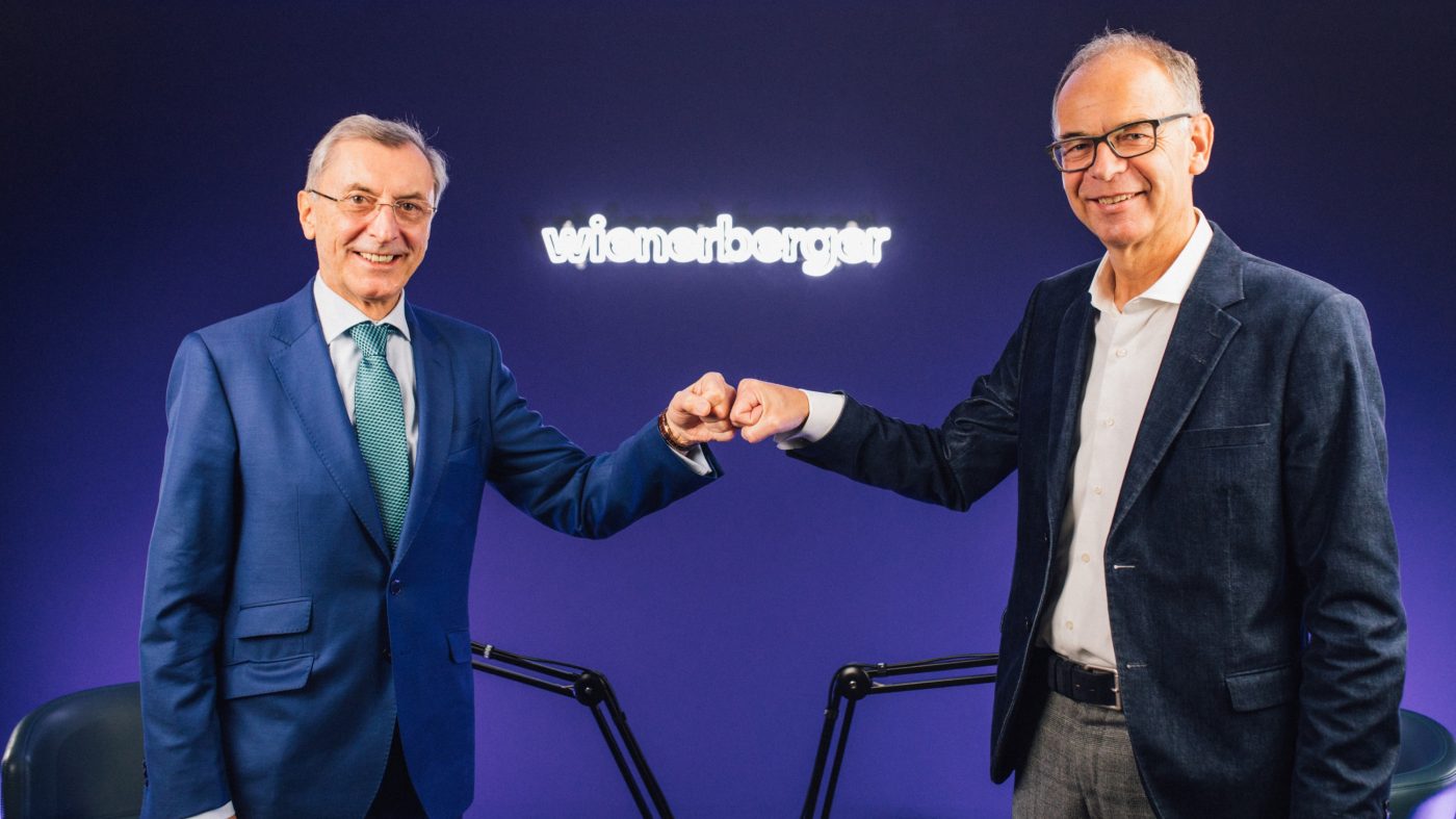 Wienerberger AG CEO Heimo Scheuch im Gespräch mit Podcast-Gast