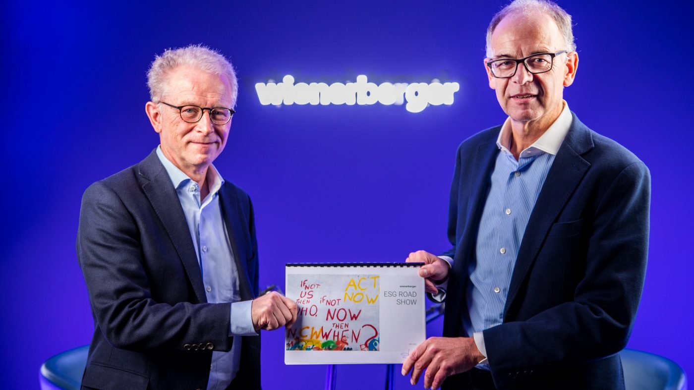Wienerberger AG CEO Heimo Scheuch im Gespräch mit Podcast-Gast