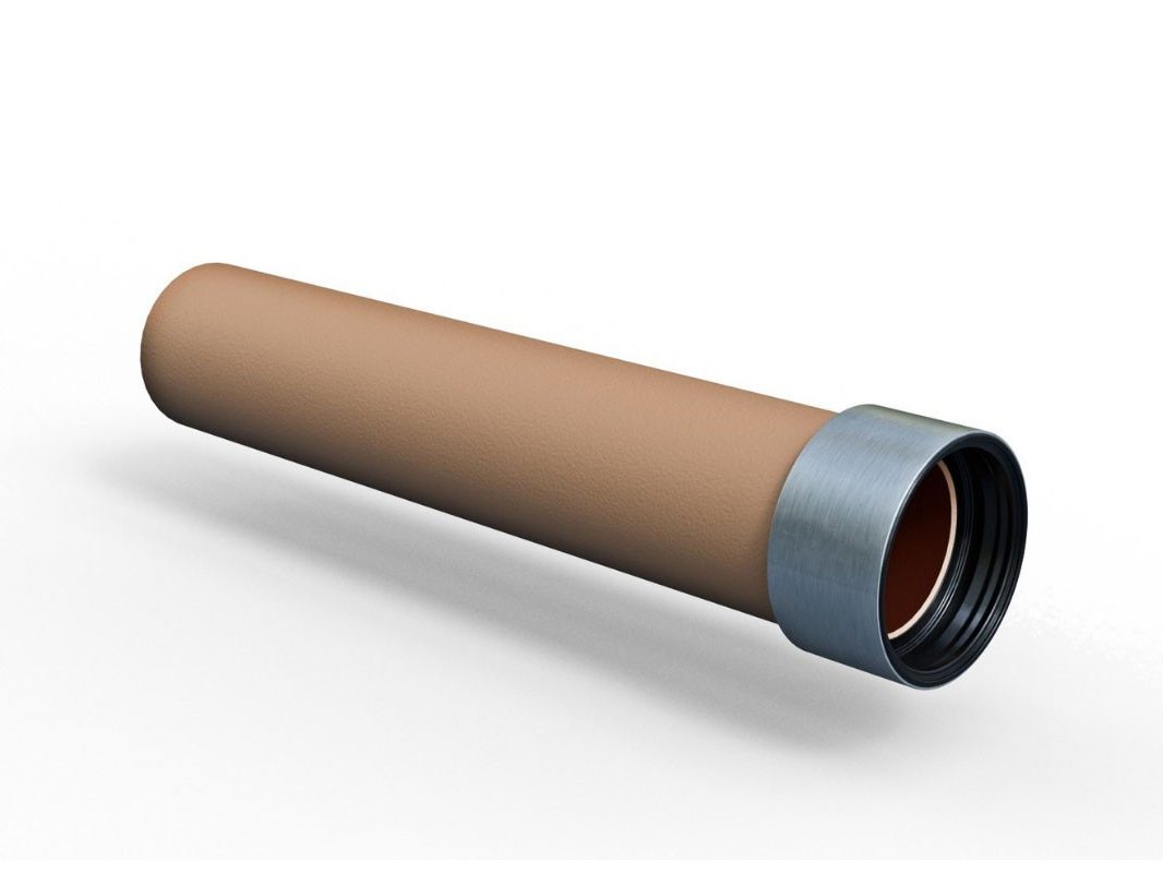 vitrified clay pipe