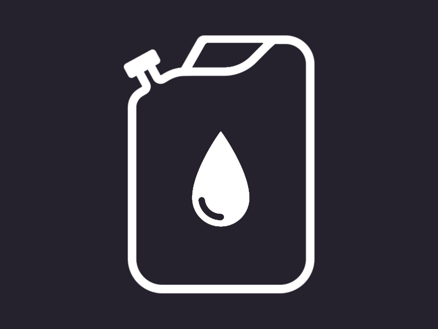 Water canister icon