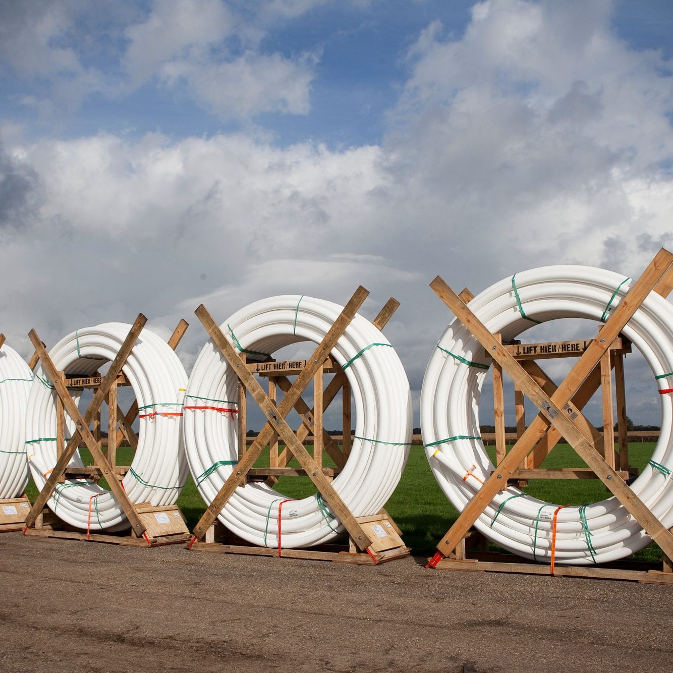rolled up tubes