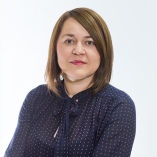 woman, white background