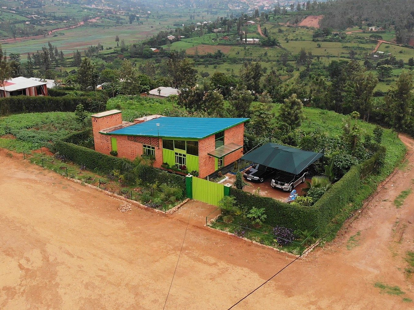 House from above