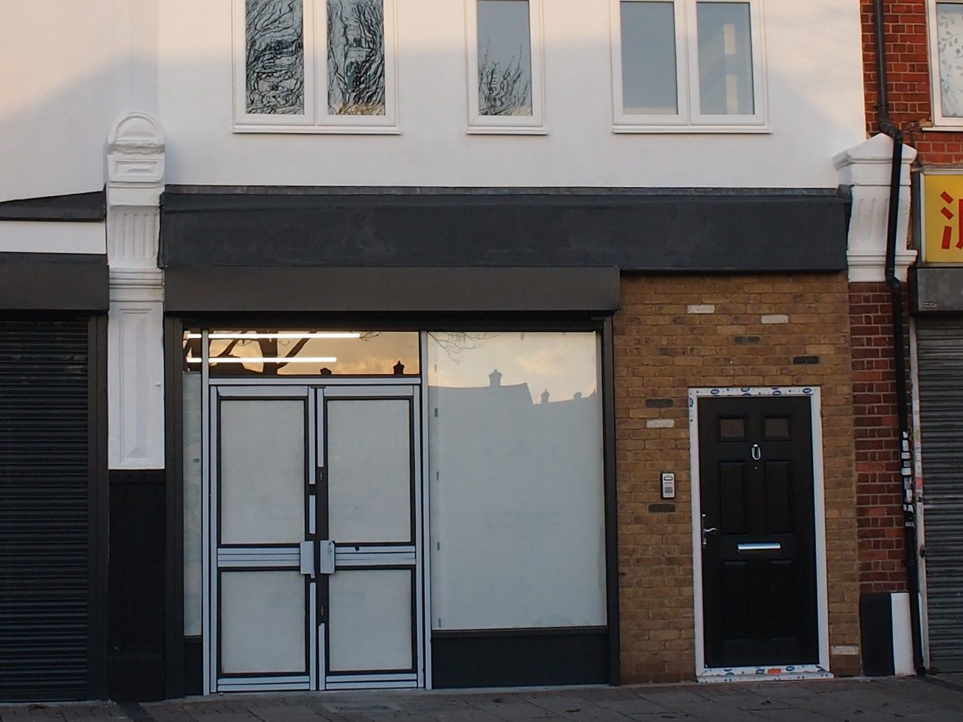 Construction site in the UK