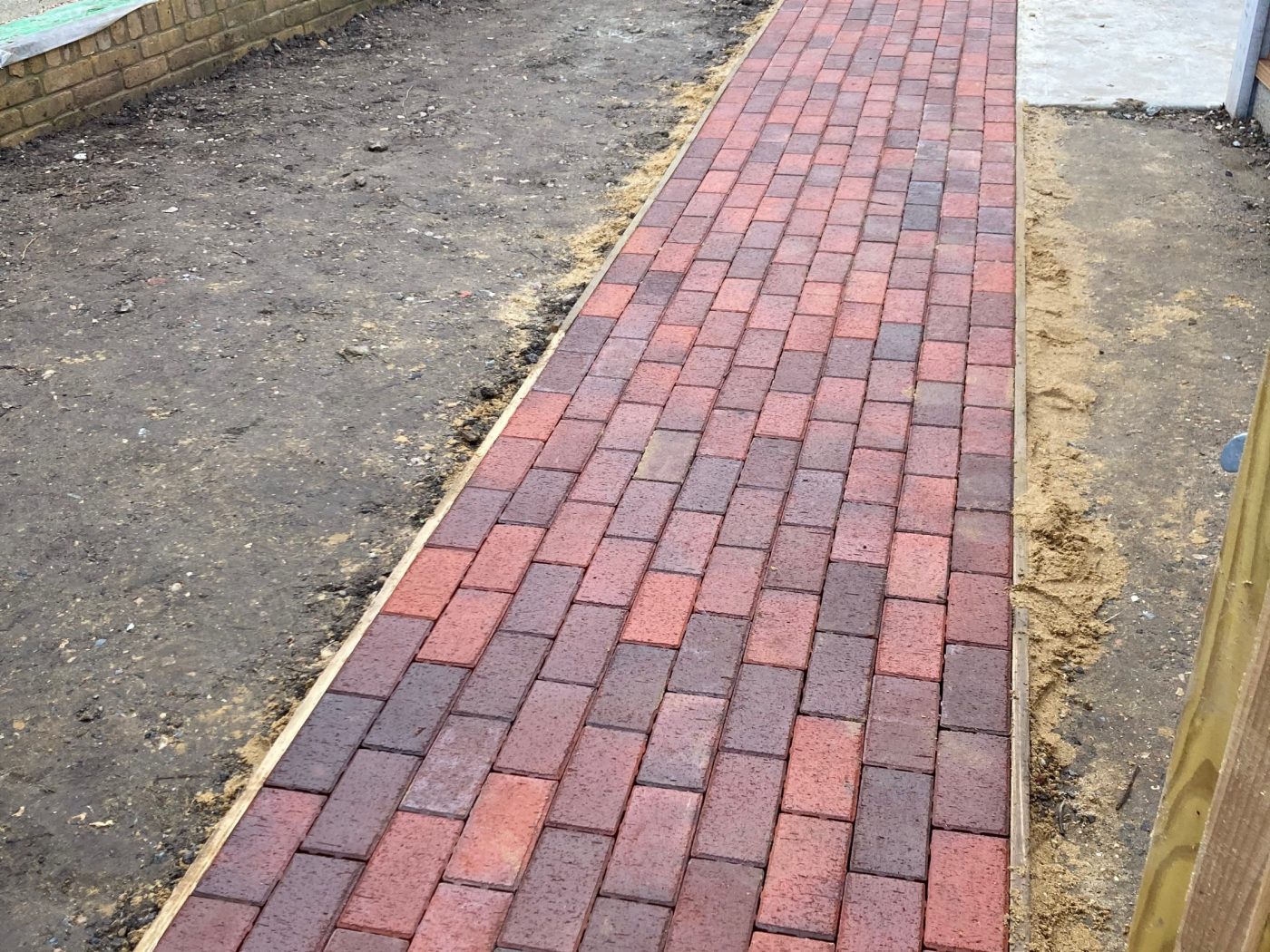 Construction site in the UK