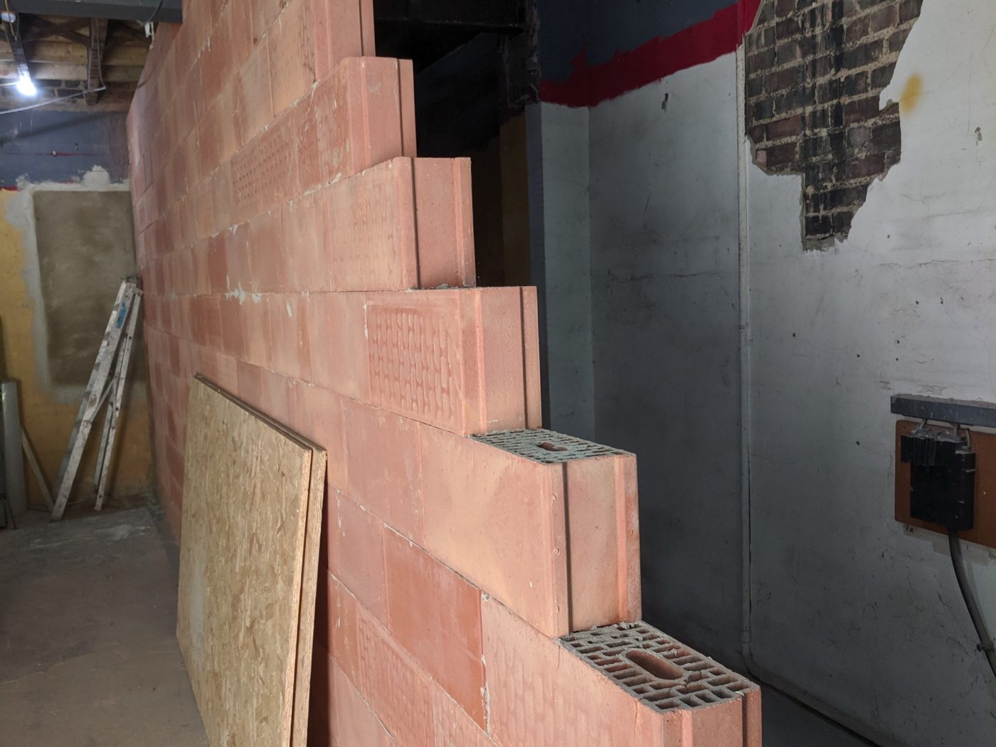 Construction site in the UK