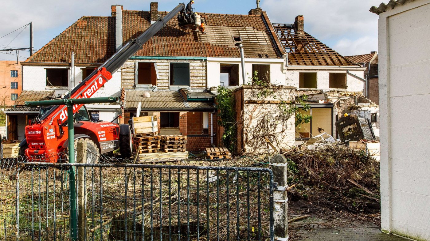 The construction project of Wonen Regio Kortrijk - Lieven Degroote of Tetra and MAKER architects